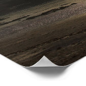 Spaziergang durch den Hund am Douglas Beach Poster (Ecke)