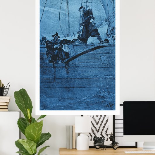 Spaziergang durch den Plank Poster (Heimbüro)