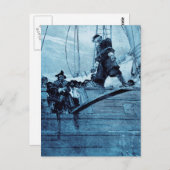 Spaziergang durch den Plank Postkarte (Vorne/Hinten)