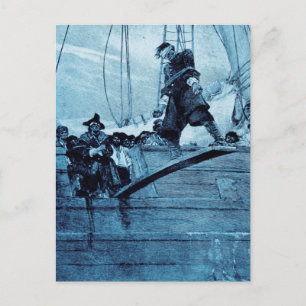 Spaziergang durch den Plank Postkarte