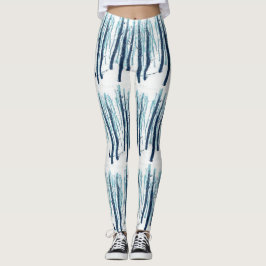 Spaziergang durch den Schneewald Leggings
