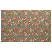 Spaziergang durch den Wald auf Brown Stoff (Fat Quarter (45,7 x 55,9 cm))