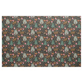 Spaziergang durch den Wald auf schwarz Stoff (Fat Quarter (45,7 x 55,9 cm))