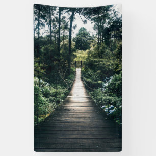 Spaziergang durch den Wald Banner