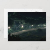 Spaziergang durch die "Woods 2009 Postcard" Postkarte (Vorne/Hinten)