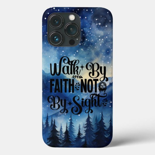 Spaziergang durch Faith iPhone Case (Rückseite)