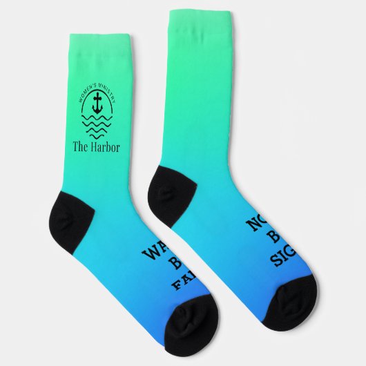 Spaziergang durch Glaubenssocken Socken (Rechts)