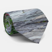 Spaziergang entlang Rainbow Row Neck Tie Krawatte (Gerollt)