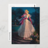 Spaziergang im Mondschein Postkarte (Vorne/Hinten)