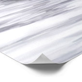 Spaziergang im Regen Poster (Ecke)