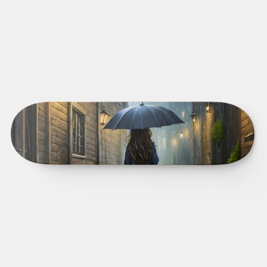 Spaziergang im Regen Skateboard (Horizontal)