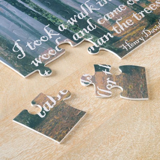 Spaziergang im Wald - 8x10 - 110 Stk. Puzzle (Seite)