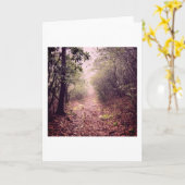 Spaziergang im Wald Karte (Gelbe Blume)