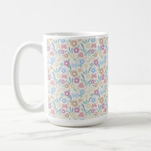 Spaziergang in den Gärten Kaffeetasse (Links)