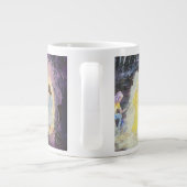 Spaziergang in der Dunkelheit mit FAITH 2 Korinthi Jumbo-Tasse (Rückseite)