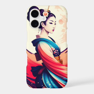Spaziergang in der Mondlicht Japanisch Geisha