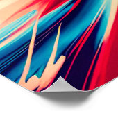 Spaziergang in der Mondlicht Japanisch Geisha Poster (Ecke)