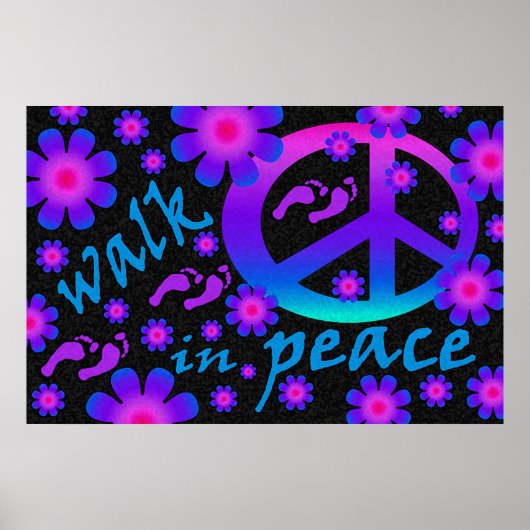 Spaziergang in Peace Poster (Vorne)