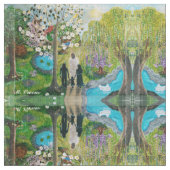 Spaziergang mit Christ Fabric Stoff (Nahaufnahme)