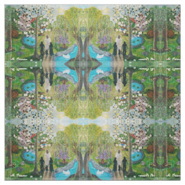 Spaziergang mit Christ Fabric Stoff