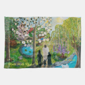 Spaziergang mit Christ Kitchen Handtuch (Horizontal)