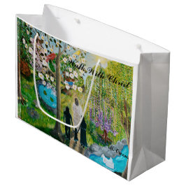 Spaziergang mit Christus großen Geschenktasche Große Geschenktüte