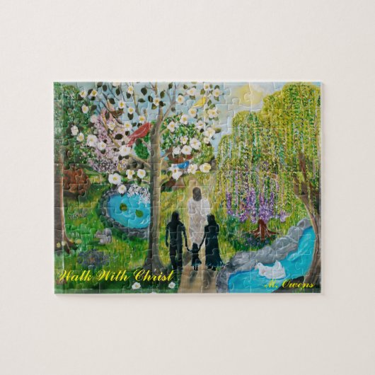 Spaziergang mit dem Christuspuzzle Puzzle (Horizontal)