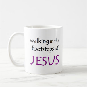 Spaziergang mit Jesus Kaffeetasse