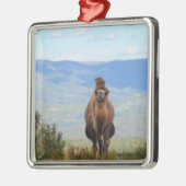 Spaziergang mit Muffin Keramik Ornament Aus Metall (Links)