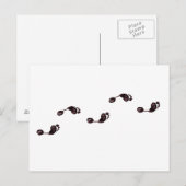 Spaziergang Postkarte (Vorne/Hinten)
