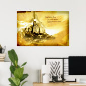 Spaziergang über Zion Poster (Heimbüro)