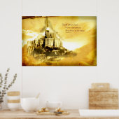 Spaziergang über Zion Poster (Küche)