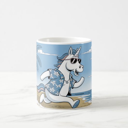 Spaziergang Unicorn Kaffee Tasse (Mittel)