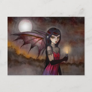 Spaziergang Victoria Vampire Fairy Postkarte