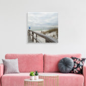 Spaziergang zu den weißen Sandstränden Leinwanddruck (Insitu (Wohnzimmer))