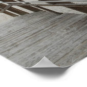 Spaziergang zu den weißen Sandstränden Poster (Ecke)