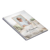 Spaziergang zum Beach Funerary Memorial Gästebuch Notizblock (Rechte Seite)