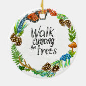 Spaziergang zwischen den Bäumen Ornament (Hinten)