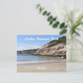 Spaziergänge an der Küste Postkarte (Stehend Vorderseite)