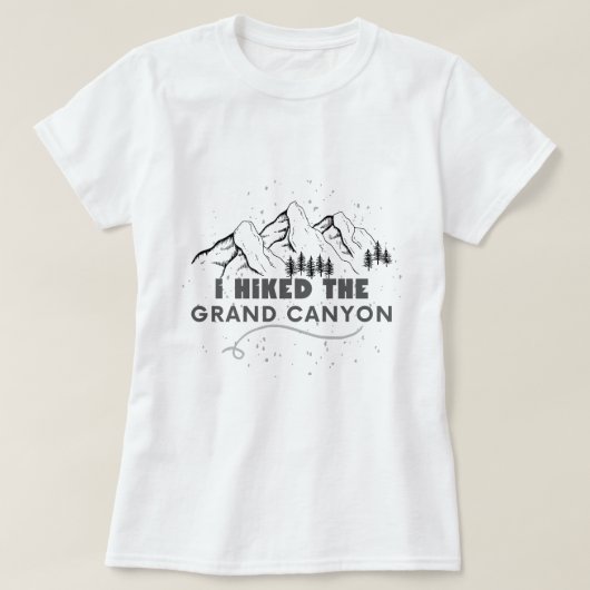 Spaziergänge durch die großartige Canyon T-Shirt (Design vorne)