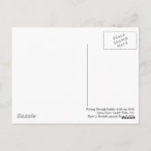 Spaziergänge durch Puddles Postkarte (Rückseite)