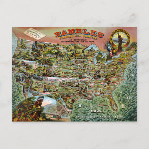 Spaziergänge durch unser Land Postkarte