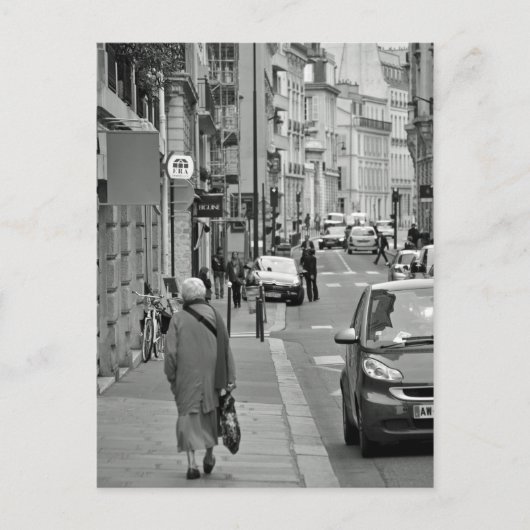 Spaziergänge in Paris Postkarte (Vorderseite)