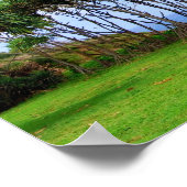 Spaziergänge zu Palmen in Hawaii Poster (Ecke)
