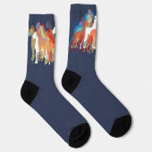 Spaziergänger Doggen Shirt Socken (Rechts)