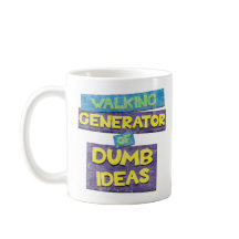 Spaziergänger von dummen Ideen