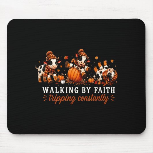 Spaziergangsillustration Mousepad (Vorne)