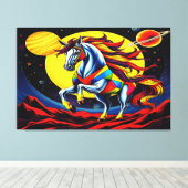 SPAZIERVERKEHR LEINWANDDRUCK (Insitu (Holzboden))