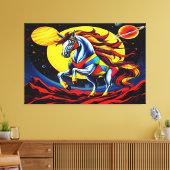 SPAZIERVERKEHR LEINWANDDRUCK (Insitu (Wohnzimmer))