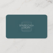 SPAZIO CASA LUXURY Business Card Visitenkarte (Vorderseite)